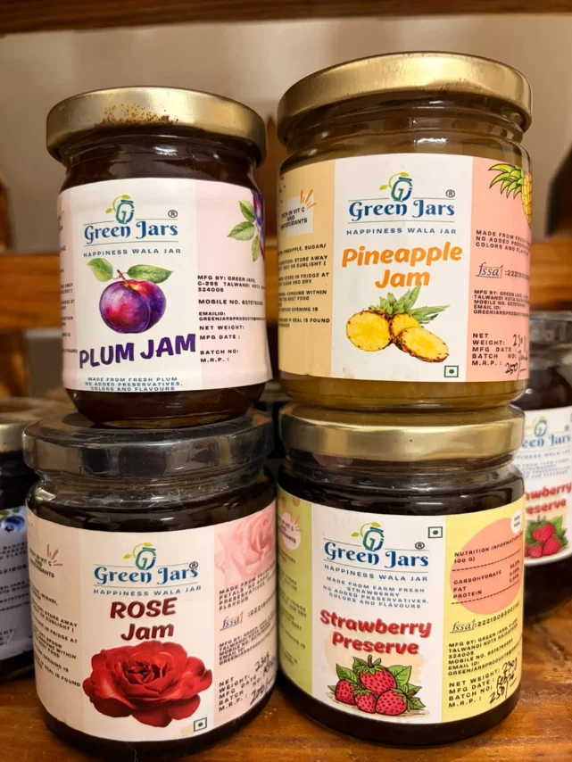 A Green Jars jar in use